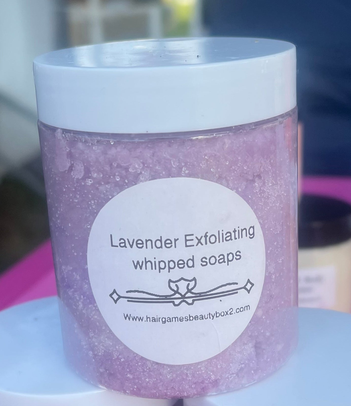 Lavender Exfoliating Whipped Soap